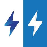 flash thunderbolt logotyp mall vektor