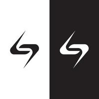 flash thunderbolt logotyp mall vektor