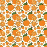 orange mönster design vektor