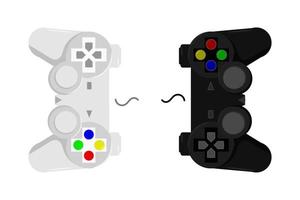 vektor joystick spelkontroll. gamepad vektor illustration. videospel stick illustration