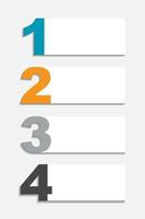 infografiska mallar för affärsvektorillustration. eps10 vektor