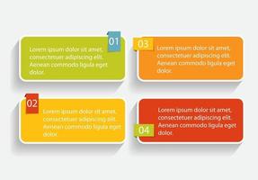 infografiska mallar för affärsvektorillustration. vektor