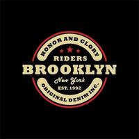 brooklyn riders new york orig... vektor