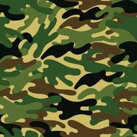 sömlös armé kamouflagemönster vektor
