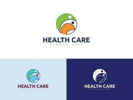 hälsovård logotyp vektor mall