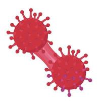 Virusmutation, mikrobiologisches Schema zur Transformation eines Viruspartikels, Virologie und Studien über die Natur von Viren, Anpassung von Mikroorganismen zur Verbreitung vektor