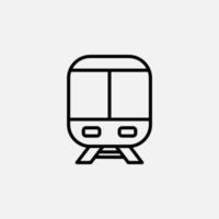 transport, lok, tåg linje ikon, vektor, illustration, logotyp mall. lämplig för många ändamål. vektor