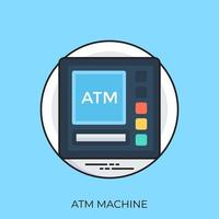 ATM-Maschinenkonzepte vektor