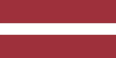 Lettland Flaggenvektor vektor