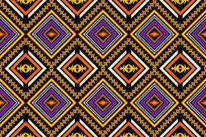 vackra geometriska etniska orientaliska konstmönster traditionella. design för matta, tapeter, kläder, omslag, batik, tyg, vektorillustration. figur tribal broderi stil. vektor