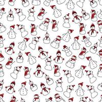 Musterset Sammlung von Handzeichnung Weihnachtsgeschenkbox Dekoration vektor