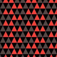 triangel svart röd sömlös design för dekoration, tapeter, omslagspapper, tyg, bakgrund och etc. vektor