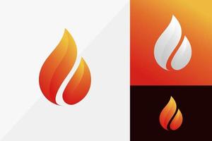 bokstaven g flamma logotyp design, modern logotyp design vektor illustration mall