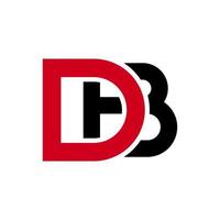 Illustration Vektorgrafik des modernen DB-Brief-Logos. perfekt für Technologieunternehmen zu verwenden vektor