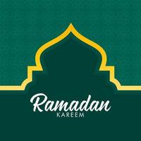 ramadan kareem logotyp vektor