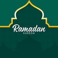 ramadan kareem logotyp vektor