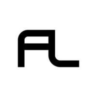 Abbildung Vektorgrafik des modernen fl-Buchstaben-Logos. perfekt für Technologieunternehmen zu verwenden vektor