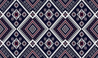 geometrische ethnische Muster orientalisch. nahtloses Muster. Design für Stoff, Vorhang, Hintergrund, Teppich, Tapete, Kleidung, Verpackung, Batik, Stoff, Vektorgrafik. Muster styl vektor