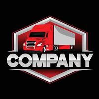 Illustration grafischer Vektor der Logo-Design-Vorlage für Logistik- und Lieferunternehmen