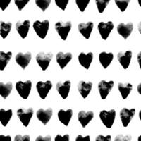 Vektor nahtlose Muster mit Aquarell Herzen Form in einem modernen Stil. glückliche valentinstagillustration. für Tapeten, Musterfüllungen, Webseiten, Texturen, Textilien, Geschenkpapier
