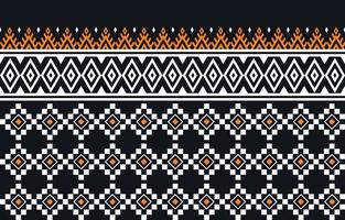 nahtloses geometrisches ethnisches Muster abstraktes Hintergrunddesign für Druck, Tapete, Gewebe, Textilvektorillustration vektor