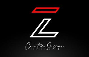 Monogramm z-Brief-Logo-Design mit kreativen Linien-Icon-Design-Vektor. vektor