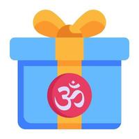 Diwali-Geschenkbox vektor