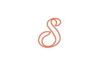 s Alphabet Buchstaben-Logo-Symbol. kreatives Design für Unternehmen und Unternehmen vektor