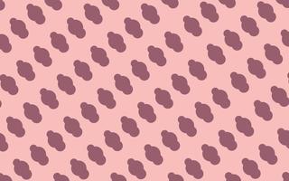 hübsche süße süße abstrakte Punkte formen nahtlose Muster Retro-stilvolle Vintage rosa violett breites Hintergrundkonzept für Modedruck vektor