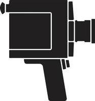 Filmkamera-Silhouette vektor
