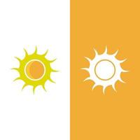 Sonne Vektor Illustration Symbol Logo