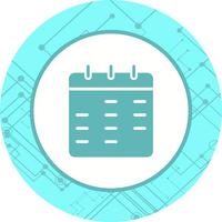 Kalender-Icon-Design vektor