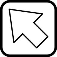 Cursor-Icon-Design vektor