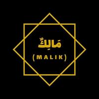 malik - änglanamn i islam vektor