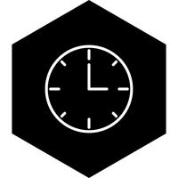 Uhr-Icon-Design vektor