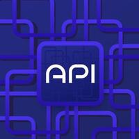 API-Technologie, Softwareentwicklung, Vektor