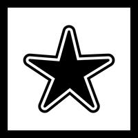 stjärna ikon design vektor