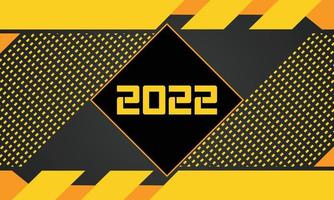 2022 bakgrundsdesign vektor mall