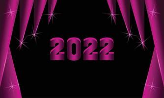 Hintergrunddesign 2022 vektor