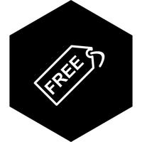 Gratis Tag Icon Design vektor