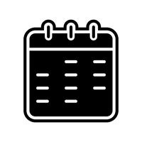 Kalender-Icon-Design vektor