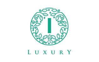 jag brev logotyp luxury.beauty kosmetika logotyp vektor