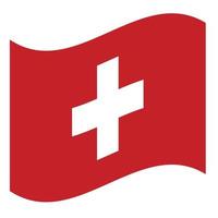 schweiz nationalflagge vektor