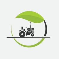 Vektorlogo-Design für Landwirtschaft, Agronomie, Weizenfarm, ländliches Landbaufeld, natürliche Ernte vektor