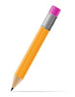 geschärfte Bleistift-Vektor-Illustration vektor