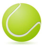 tennis boll vektor illustration