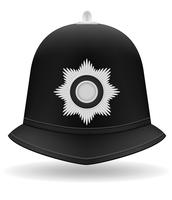 London Polizei Helm Vektor-Illustration vektor