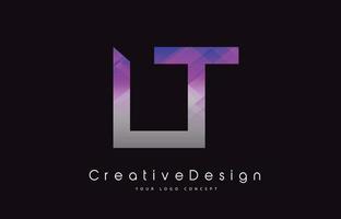 Det är design av bokstavslogotyp. kreativ ikon moderna bokstäver vektor logotyp.