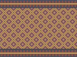 Muster ethnischen Stoff Textur geometrischen Vektor aztekisch orientalische Abbildung Retro-Keramikfliesen