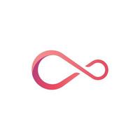 infinity logotyp ikon vektor mall
